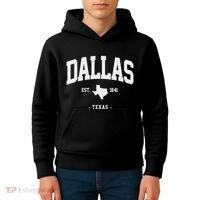 Dallas Texas Home State Gift Dallas Texas Kids Hoodie thumb 4
