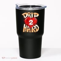 Drip Too Hard Heart Dripping Cool Swag Team Matching Sneaker Gift Idea Tumbler thumb 0