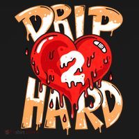 Drip Too Hard Heart Dripping Cool Swag Team Matching Sneaker Gift Idea Tank Top thumb 6
