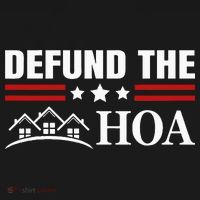 DEFUND THE HOA Homeowners Association Pajama Set thumb 2
