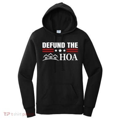 DEFUND THE HOA Homeowners Association Women's Hoodie