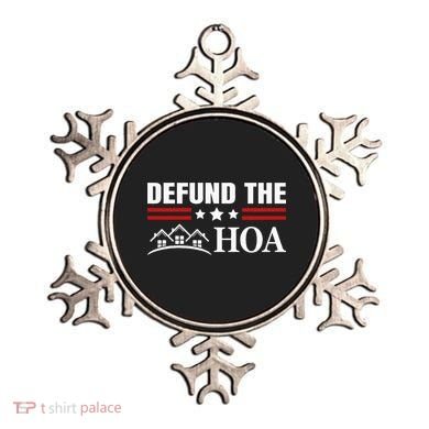 DEFUND THE HOA Homeowners Association Ornament