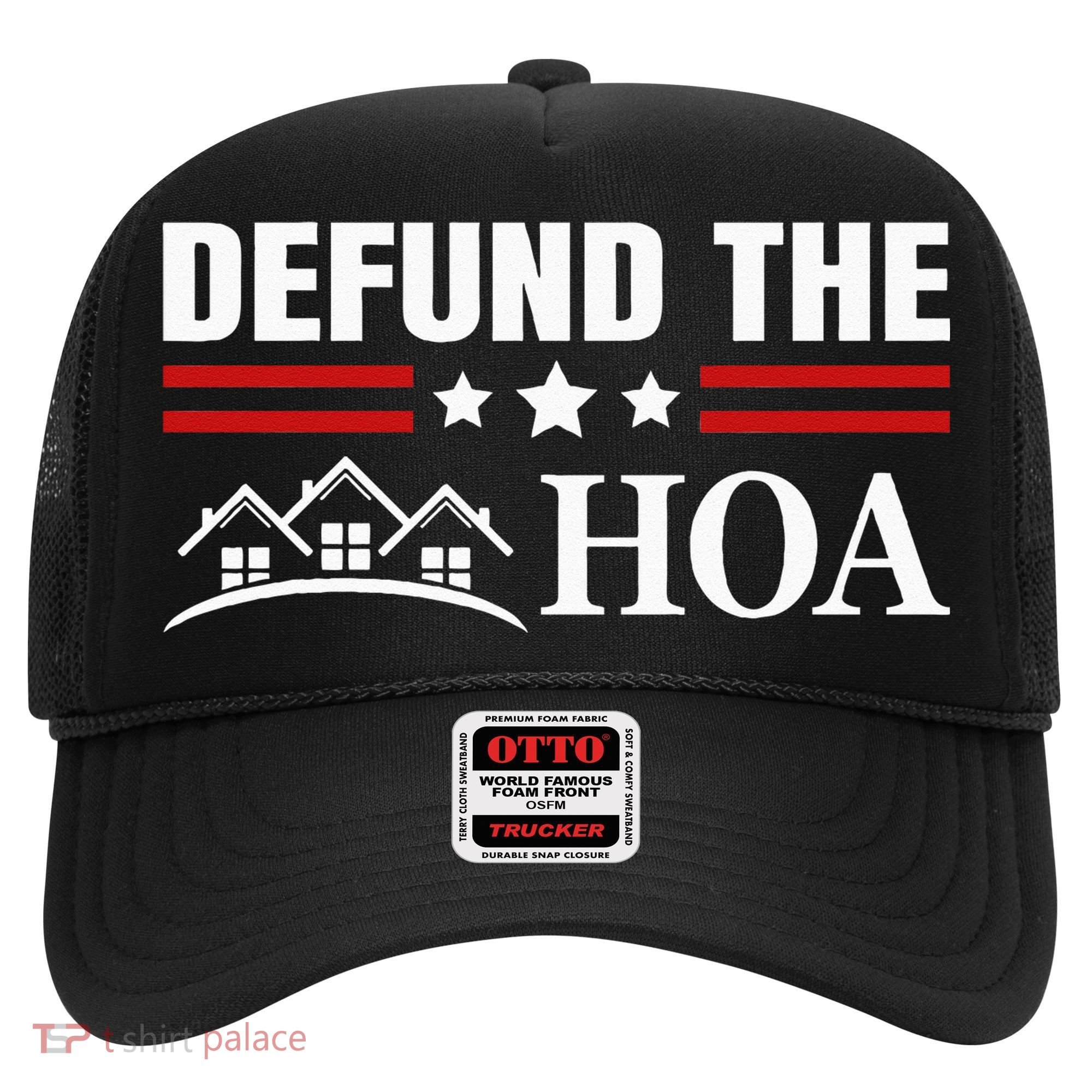 DEFUND THE HOA Homeowners Association Hat