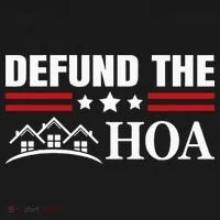 DEFUND THE HOA Homeowners Association Tank Top thumb 6