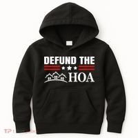 DEFUND THE HOA Homeowners Association Kids Hoodie thumb 0