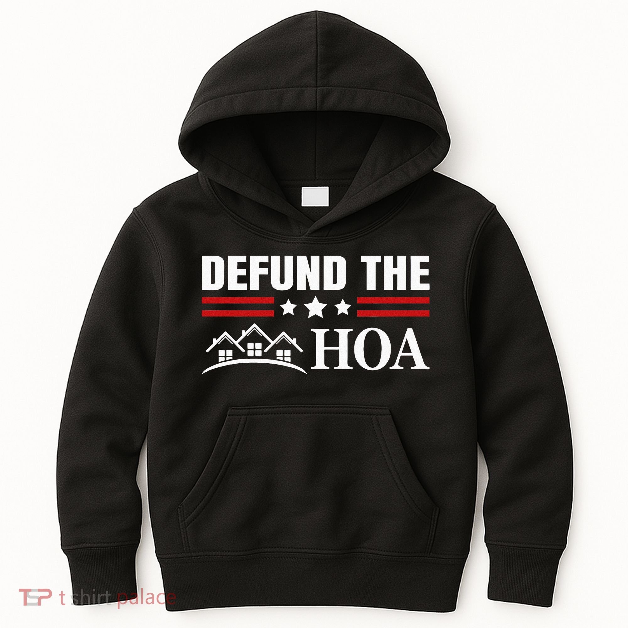 DEFUND THE HOA Homeowners Association Kids Hoodie