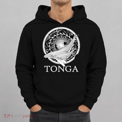 Dive Tonga Humpback Whales Polynesian Design Tonga Roots Hoodie