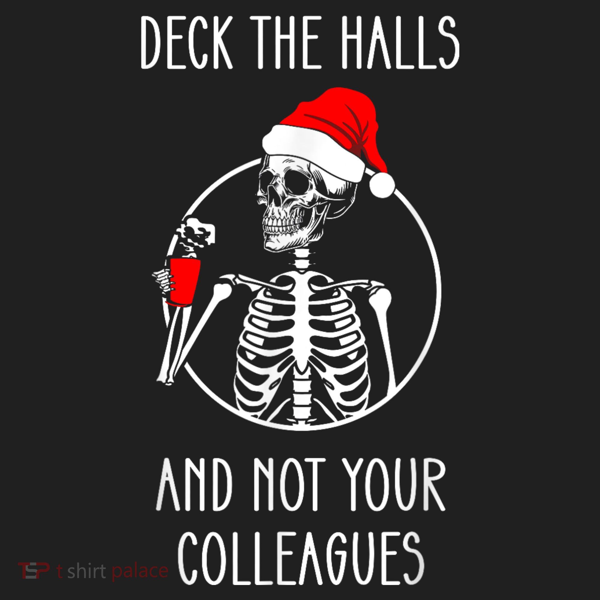 Deck The Halls And Not Your Colleagues Merry Christmas Beanie