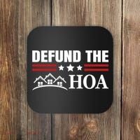 DEFUND THE HOA Homeowners Association Coaster thumb 0