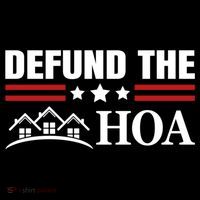 DEFUND THE HOA Homeowners Association Women's Hoodie thumb 2
