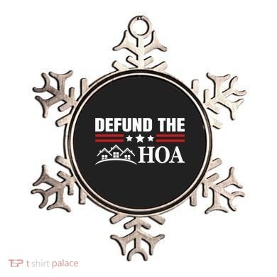 DEFUND THE HOA Homeowners Association Ornament