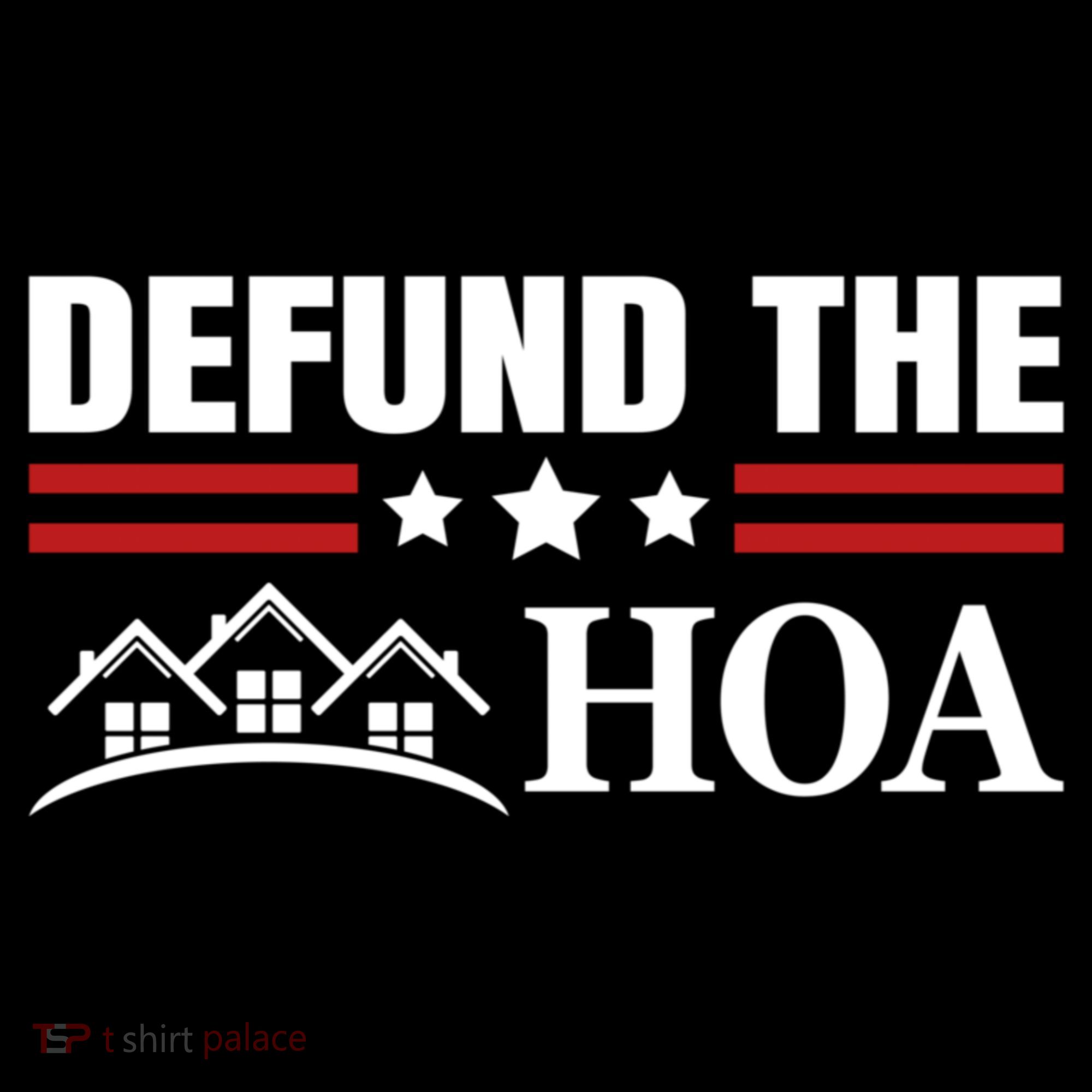 DEFUND THE HOA Homeowners Association Women's Tank Top