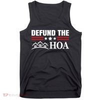DEFUND THE HOA Homeowners Association Tank Top thumb 0