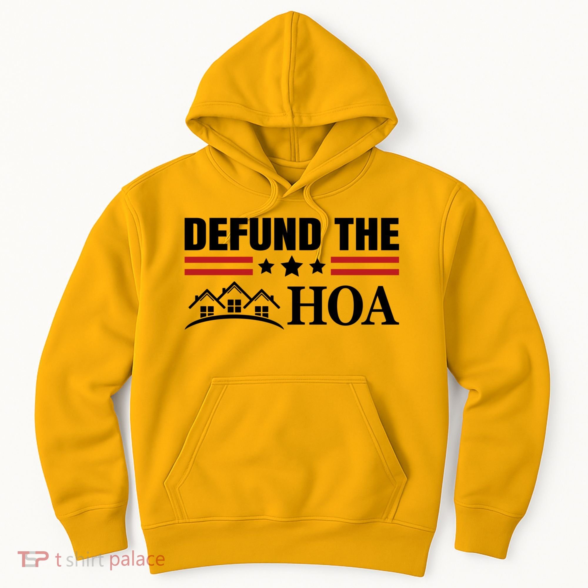 DEFUND THE HOA Homeowners Association Hoodie