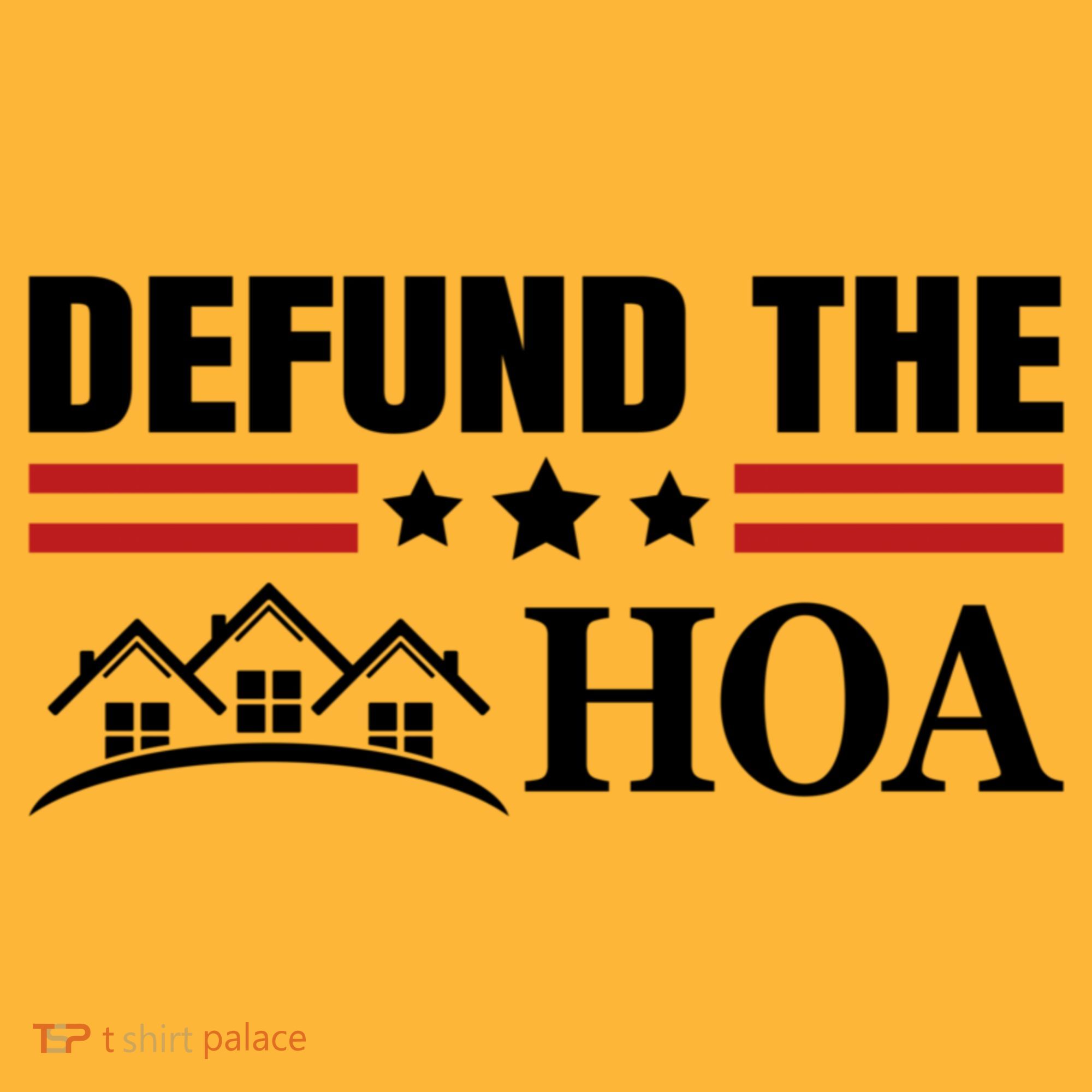 DEFUND THE HOA Homeowners Association Baby Bodysuit