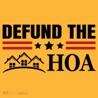 DEFUND THE HOA Homeowners Association Kids T-Shirt thumb 4