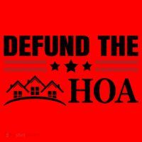 DEFUND THE HOA Homeowners Association Santa Hat thumb 1