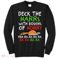 Deck The Harrs With Boughs Of Horry Fra Ra Ra Ra Goose Xmas Sweatshirt thumb 0
