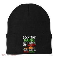 Deck The Harrs With Boughs Of Horry Fra Ra Ra Ra Goose Xmas Beanie thumb 0