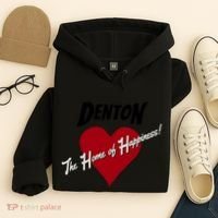 Denton The Home Of Happiness! Hoodie thumb 4