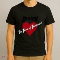 Denton The Home Of Happiness! T-Shirt thumb 3
