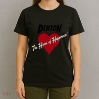 Denton The Home Of Happiness! T-Shirt thumb 4