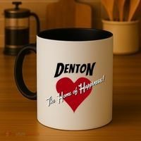 Denton The Home Of Happiness! Coffee Mug thumb 4