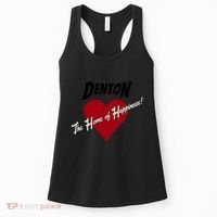 Denton The Home Of Happiness! Women's Tank Top thumb 0