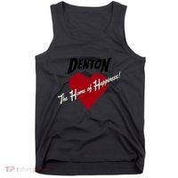 Denton The Home Of Happiness! Tank Top thumb 0