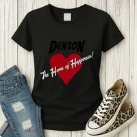 Denton The Home Of Happiness! Women's T-Shirt thumb 3