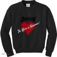 Denton The Home Of Happiness! Kids Sweatshirt thumb 0