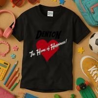 Denton The Home Of Happiness! Kids T-Shirt thumb 3
