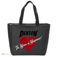 Denton The Home Of Happiness! Tote Bag thumb 0