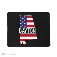 Dayton The Heart Of Alabama Flag Hometown Mousepad thumb 0
