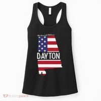 Dayton The Heart Of Alabama Flag Hometown Women's Tank Top thumb 0