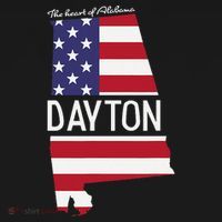 Dayton The Heart Of Alabama Flag Hometown Women's Tank Top thumb 5