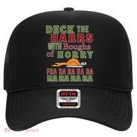 Deck The Harrs Fra Ra Ra Funny Turkey Hat thumb 0