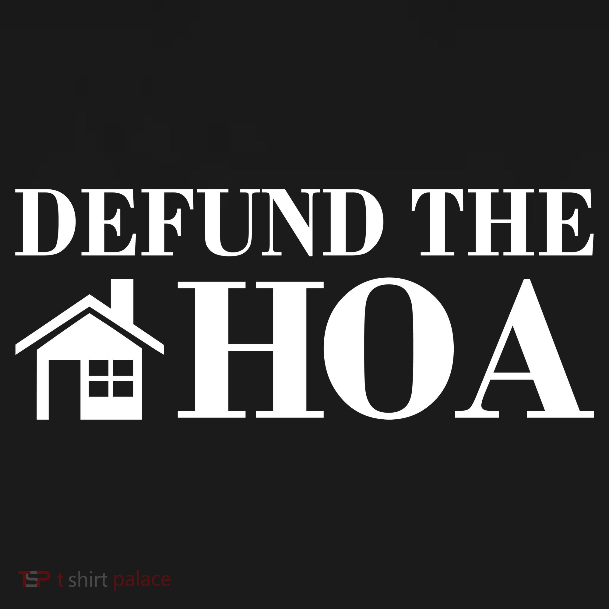 Defund The Hoa Anti Homeowner Association Apron