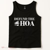 Defund The Hoa Anti Homeowner Association Tank Top thumb 2