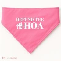 Defund The Hoa Anti Homeowner Association USA-Made Doggie Bandana thumb 0