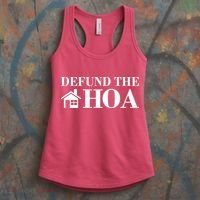 Defund The Hoa Anti Homeowner Association Women's Tank Top thumb 3