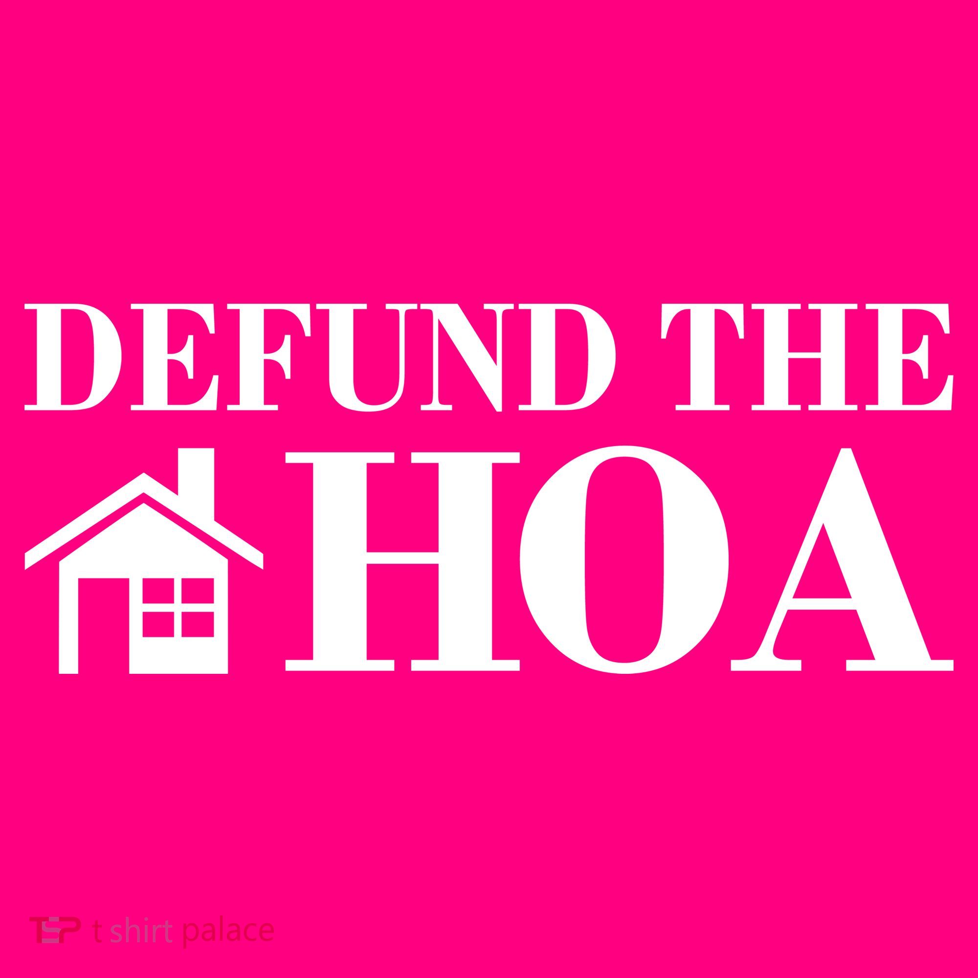 Defund The Hoa Anti Homeowner Association Women's Tank Top
