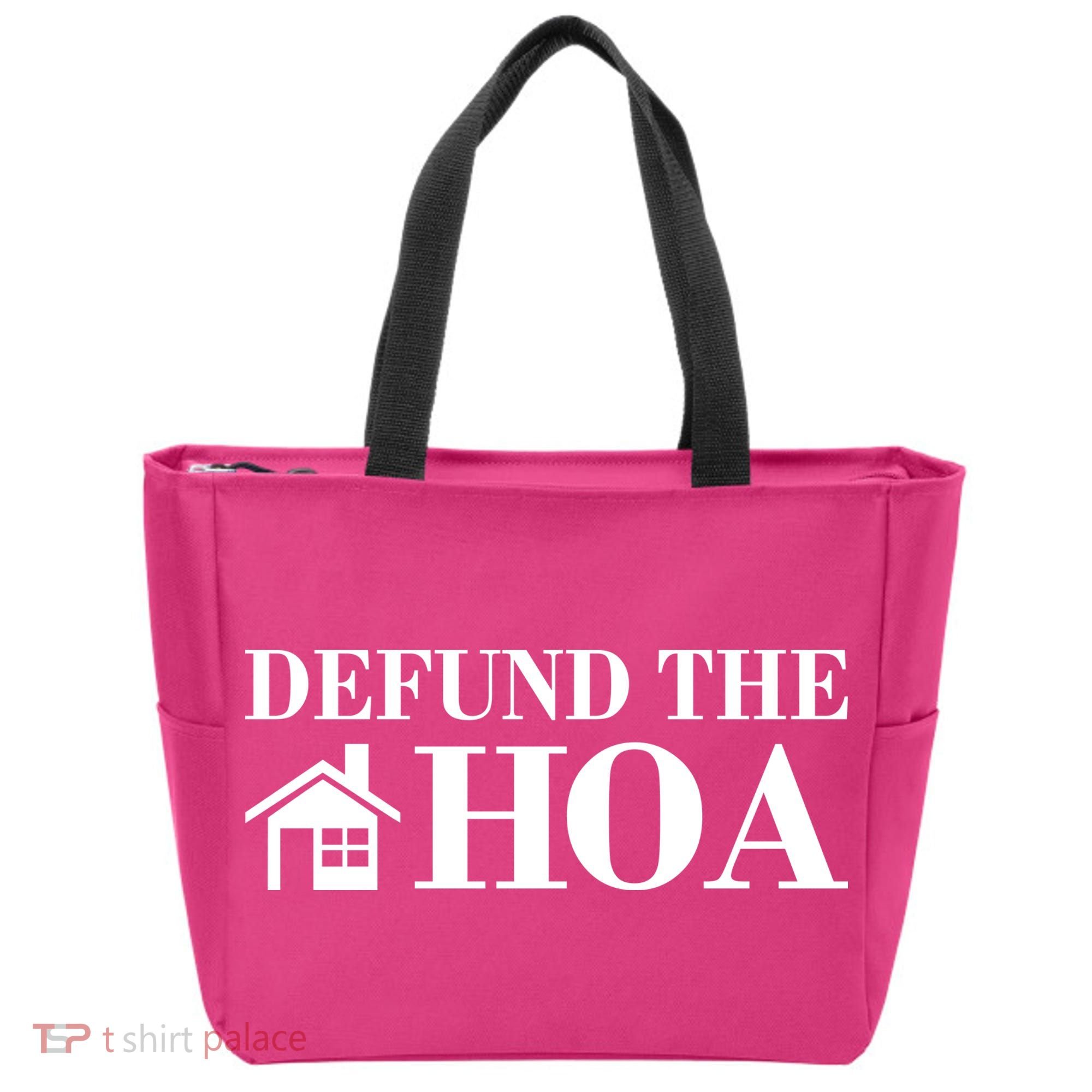 Defund The Hoa Anti Homeowner Association Tote Bag