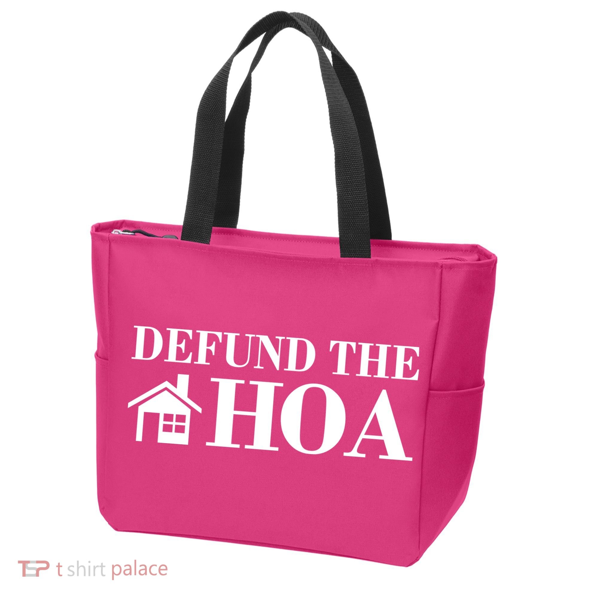 Defund The Hoa Anti Homeowner Association Tote Bag