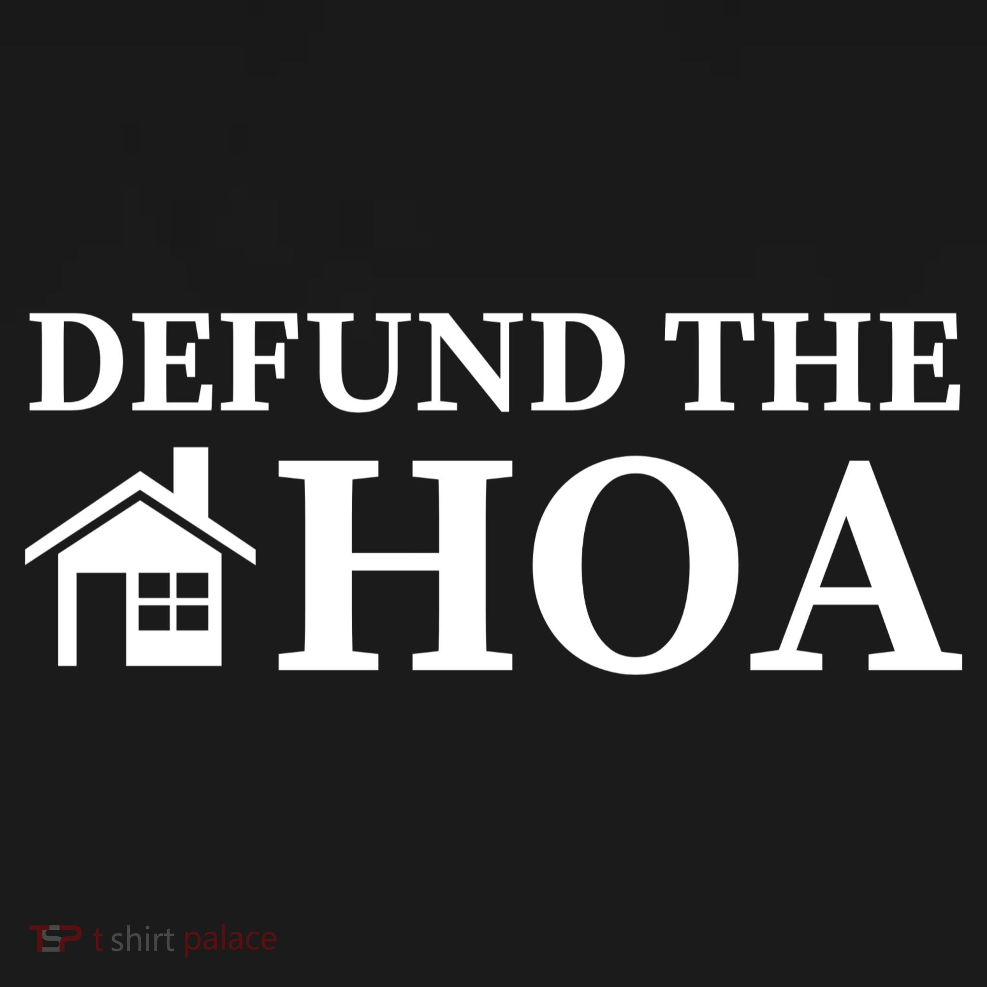 Defund The HOA Homeowners Association Defund The HOA Garden Coaster