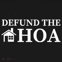 Defund The HOA Homeowners Association Defund The HOA Garden Toddler Hoodie thumb 2