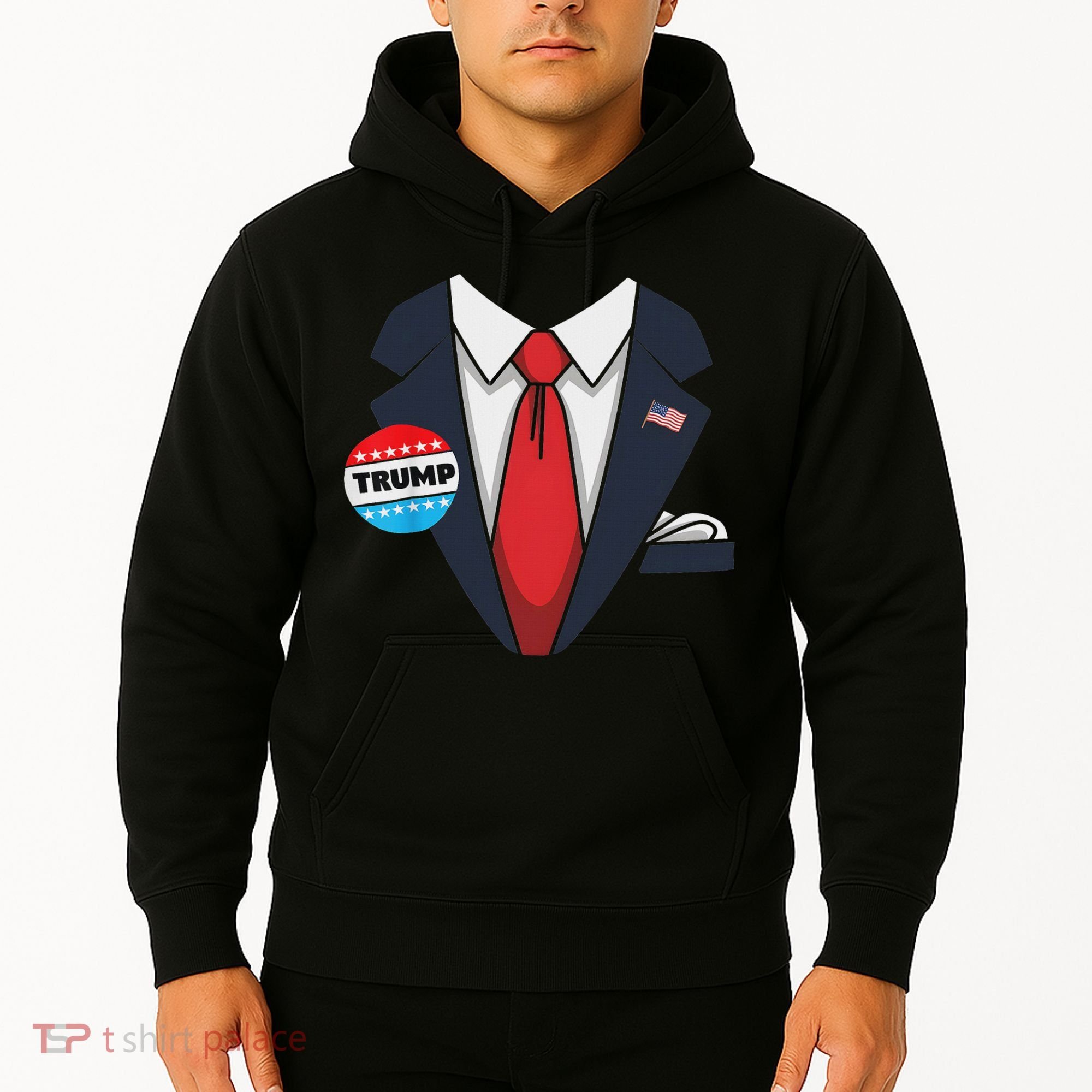 Donald Trump Halloween Costume Suit For Hoodie