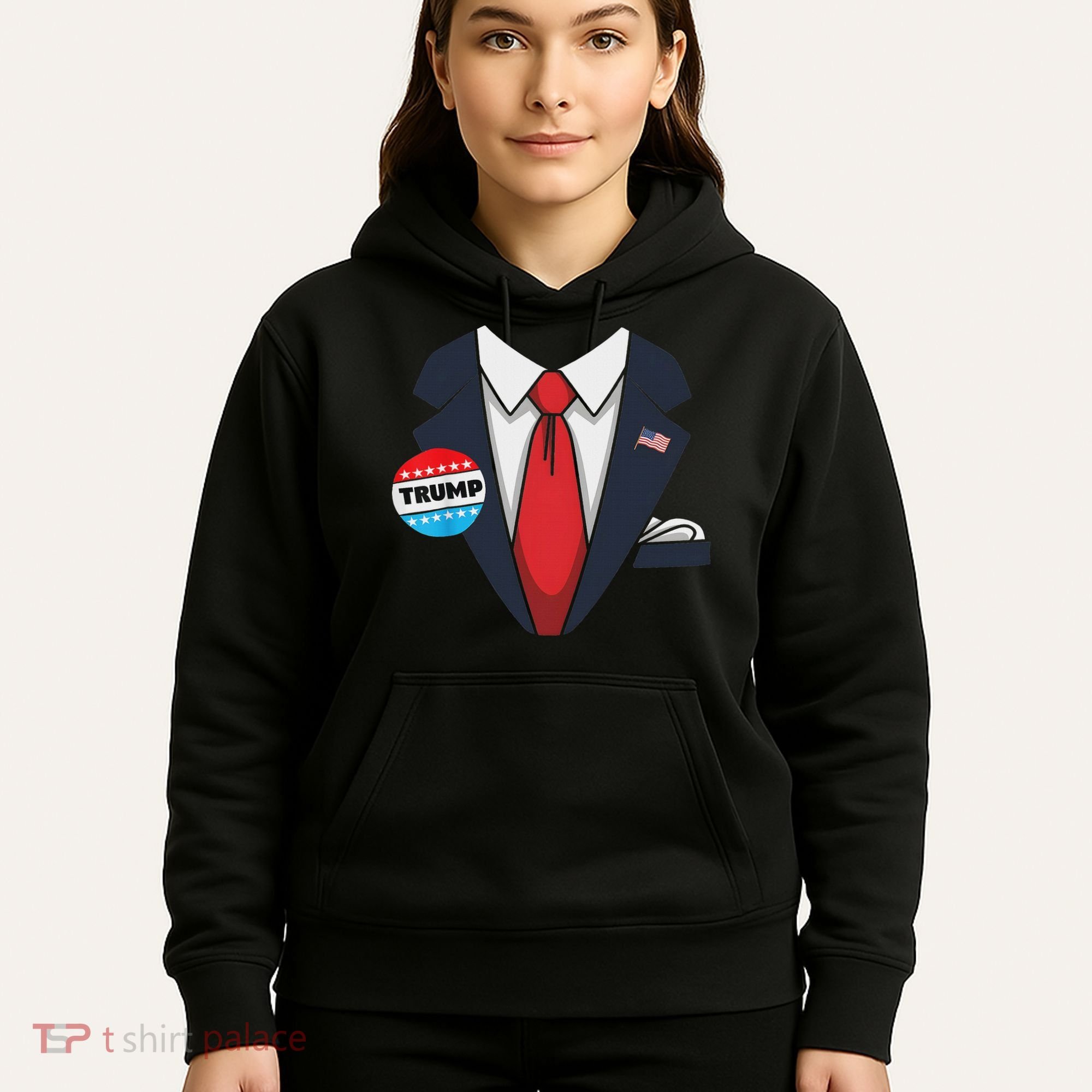 Donald Trump Halloween Costume Suit For Hoodie
