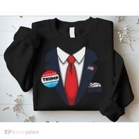 Donald Trump Halloween Costume Suit For Sweatshirt thumb 2