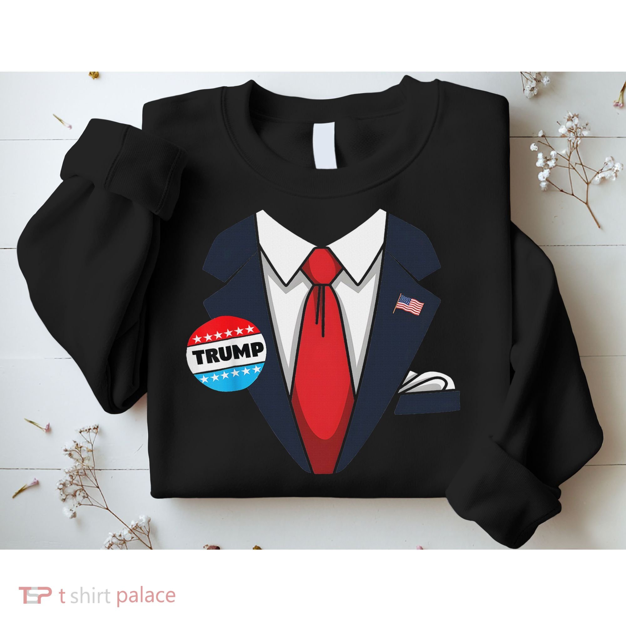 Donald Trump Halloween Costume Suit For Sweatshirt